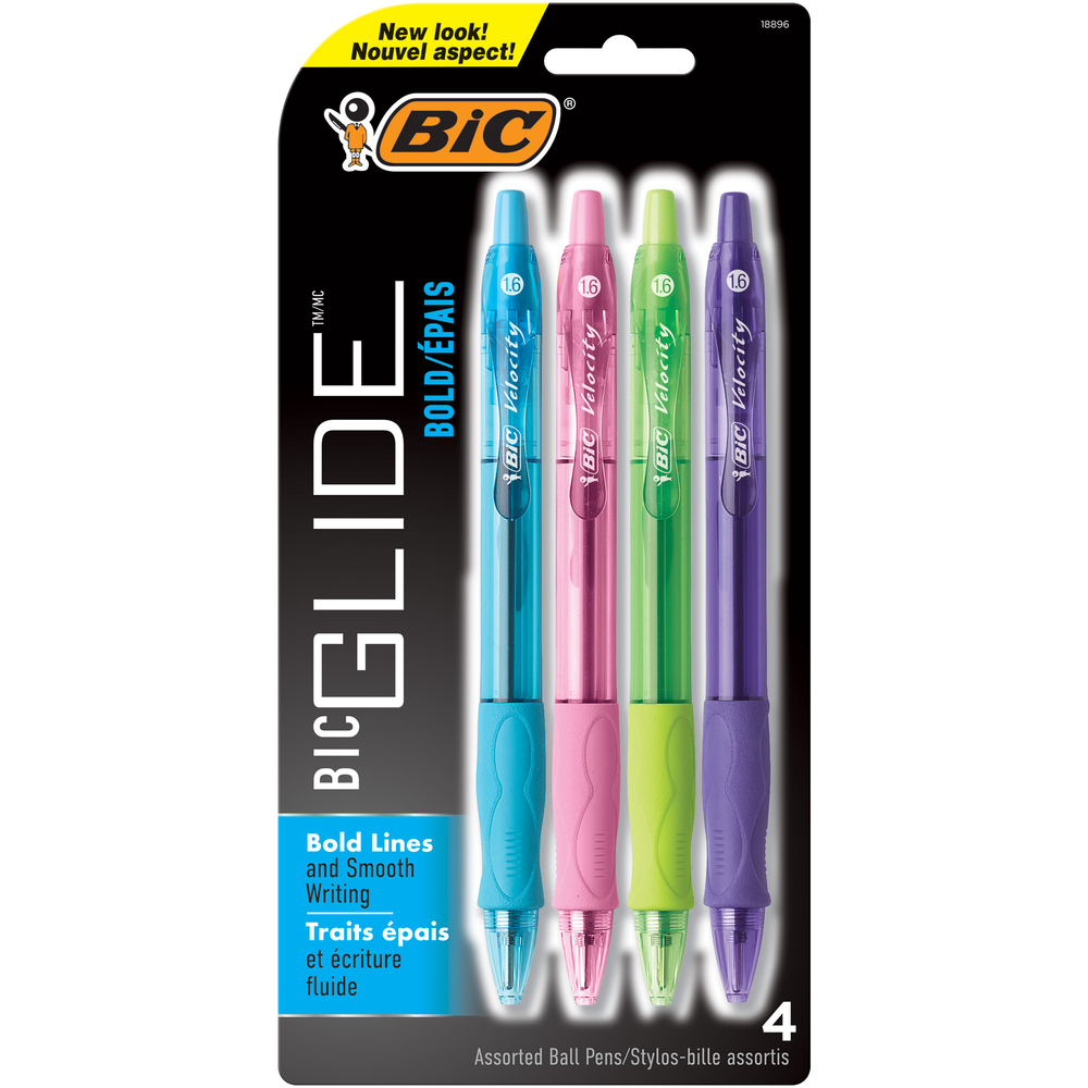  BICVLGBAP41  BIC Velocity Bold Ballpoint Pens