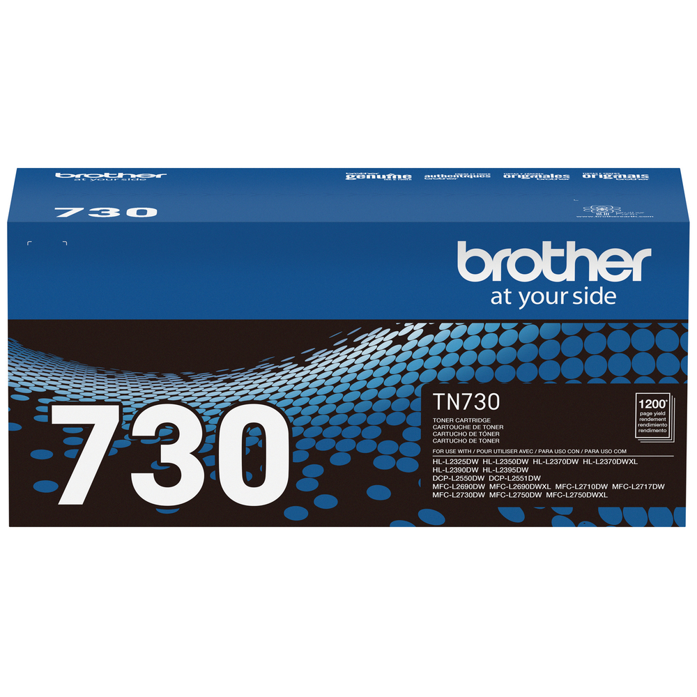  BRTTN730  Brother TN730 Black Toner Cartridge, Standard