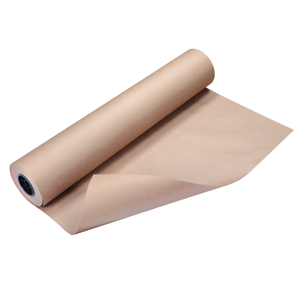  STP90740280  Staples Brown Kraft Postal Wrap Paper, 15 lb.  Strength, 24 x 40' Roll