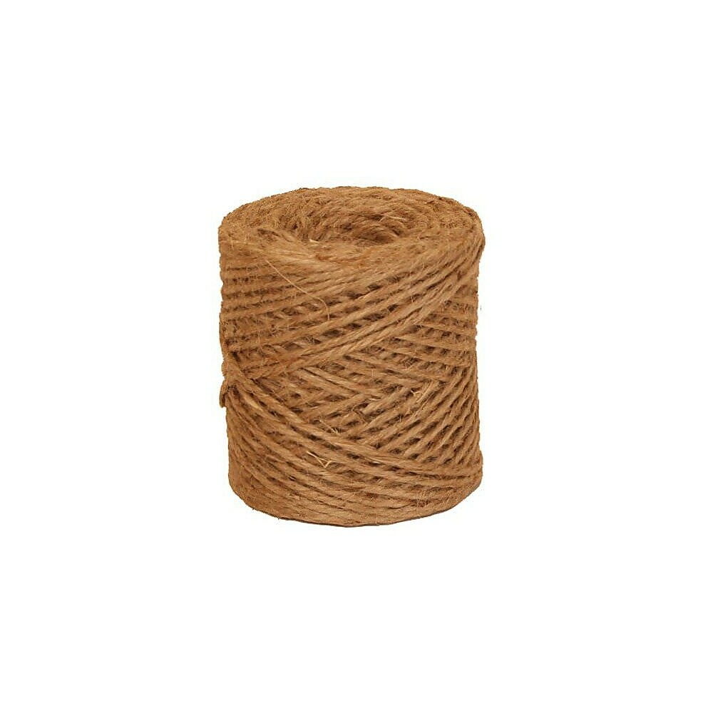 JAM PAPER Kraft Twine - 1/8 x 73 Yards - Natural Brown