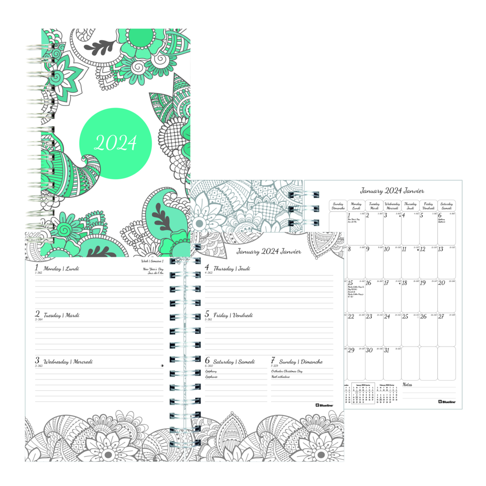 2020 Coloring Planner