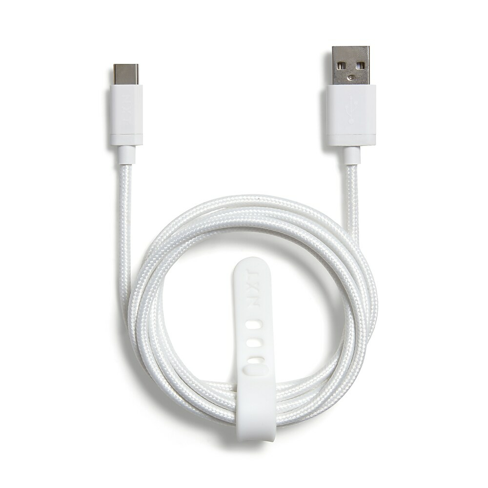 Câble tressé Blanc USB-C