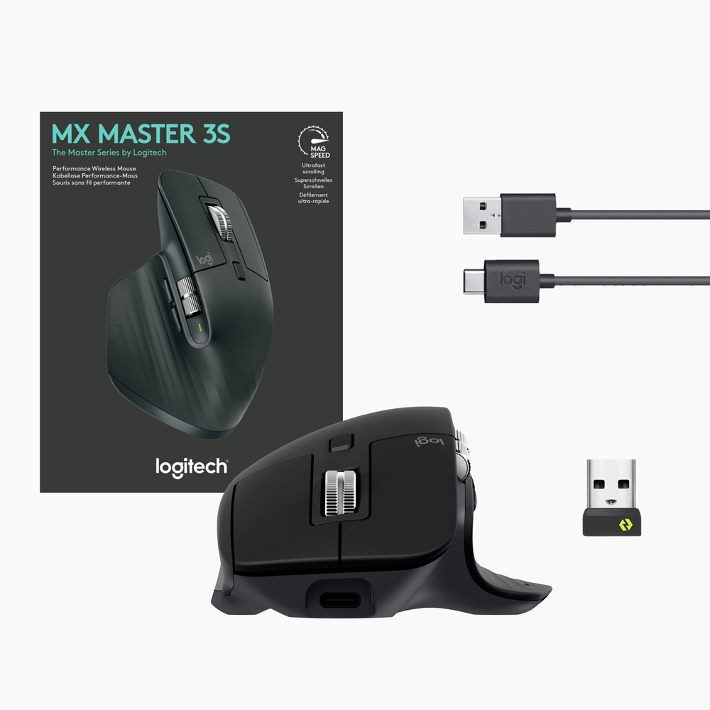 Mx Master - Logitech - Noir - Souris Ergonomique Sans Fil