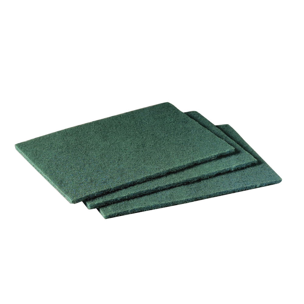 Scotch-Brite 3.8 in. W x 6 in. L Green Heavy-Duty Scour Pad Sponge (3/Pack,  10-Packs/Carton) MMM22310CT - The Home Depot