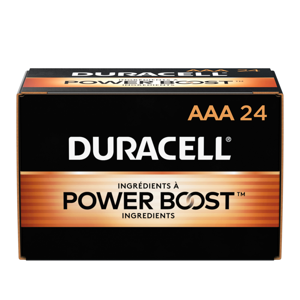 Coppertop Piles AAA Duracell - paquet de 8