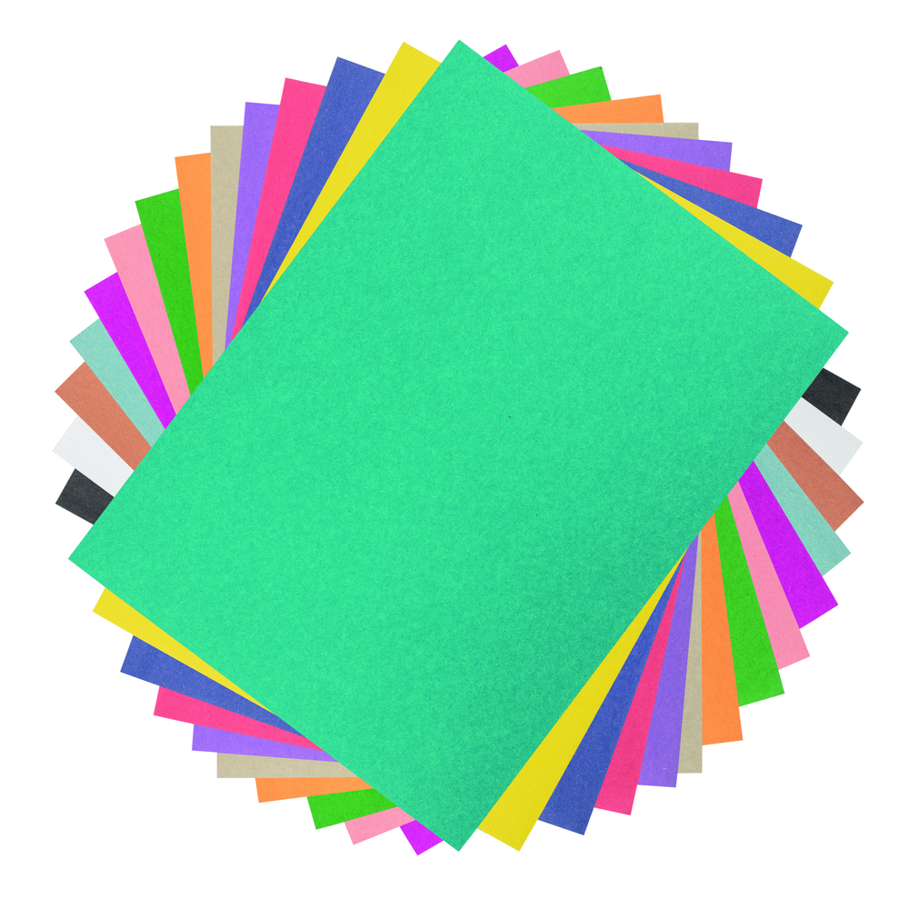 12 Sheets Cartolina Colored paper