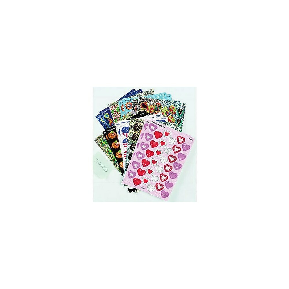 Trend Shimmering Hearts Sparkle Stickers