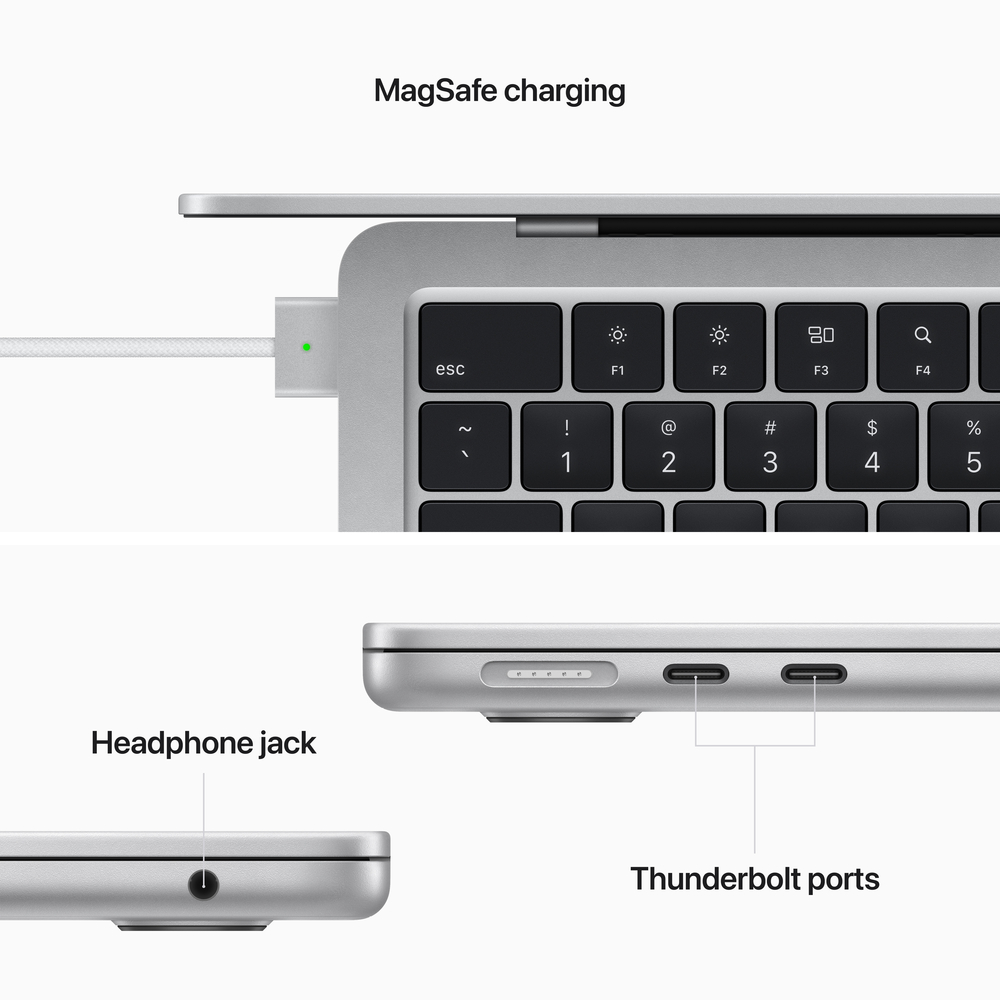 Apple MacBook Air - 13.6- M2 - 16 Go - 1 TO SSD - Clavier anglais