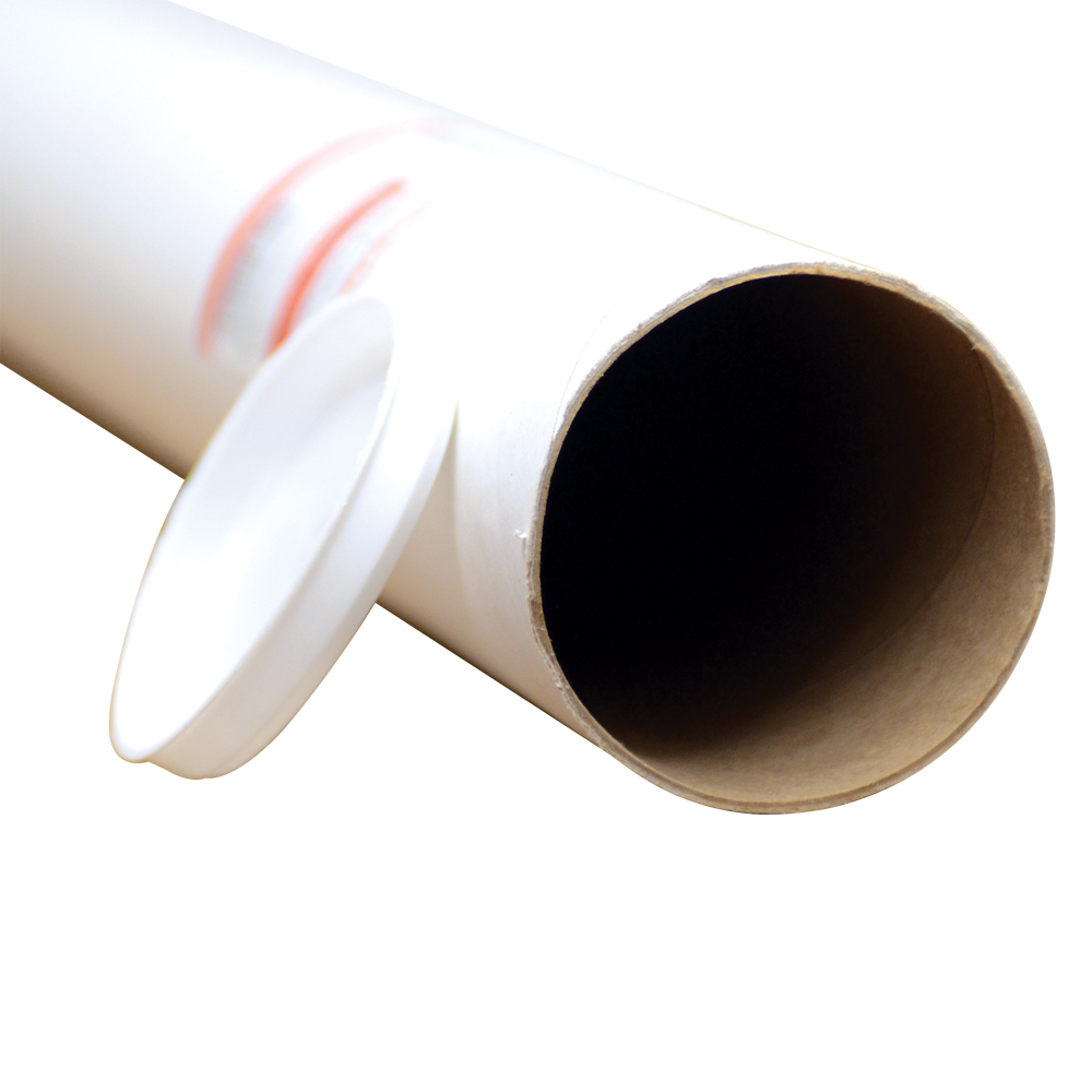  STP70300STA  Staples Mailing/Storage Tube - 3 x 36 - White