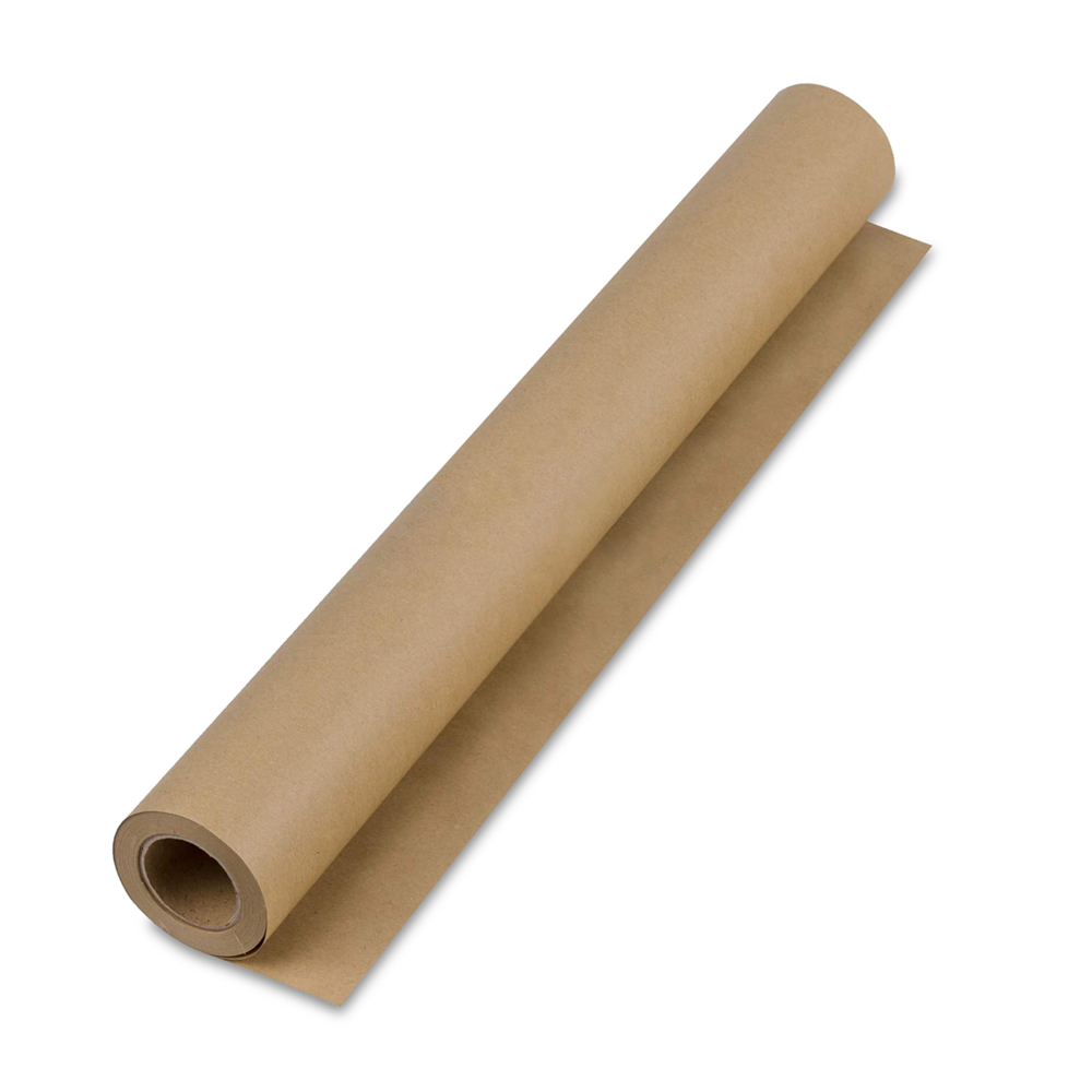  STP90740280  Staples Brown Kraft Postal Wrap Paper, 15 lb.  Strength, 24 x 40' Roll