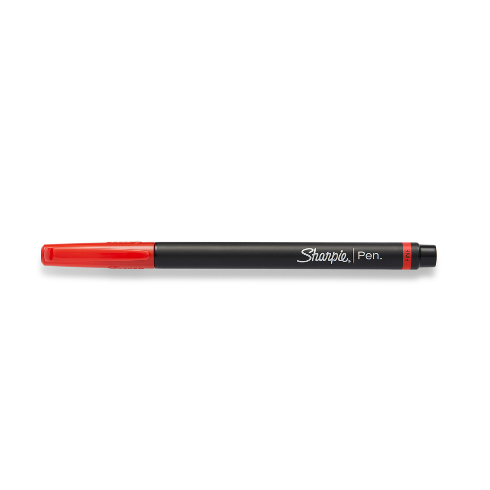  SAN1742665  Sharpie Felt Tip Pens - 0.8mm - Red Ink