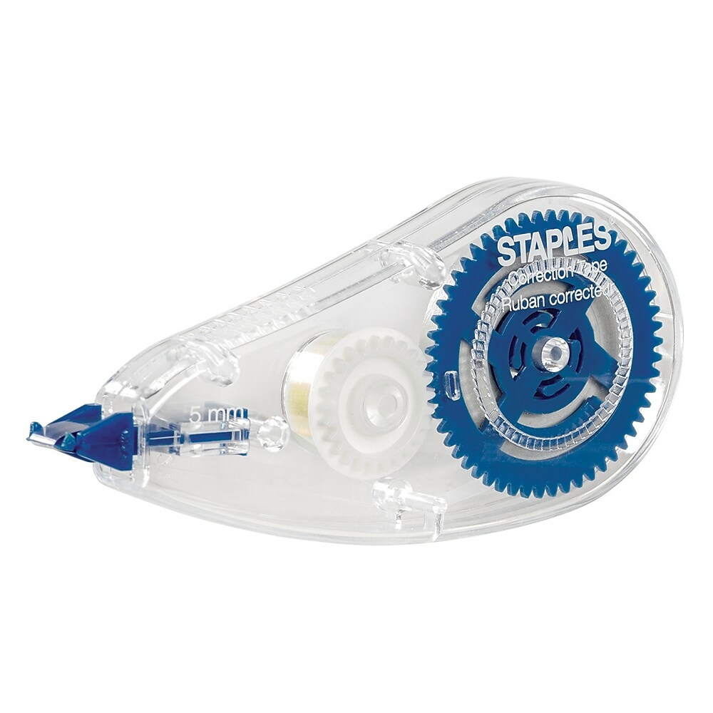  STP12562  Staples Correction Tape - 6 Pack