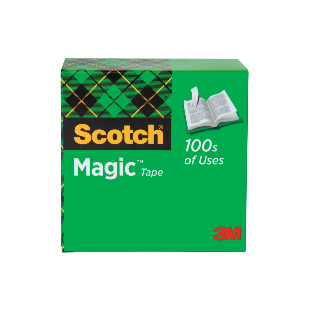  MMM810R1233  Scotch Magic Tape - 12.7 mm W x 33 m L - 1