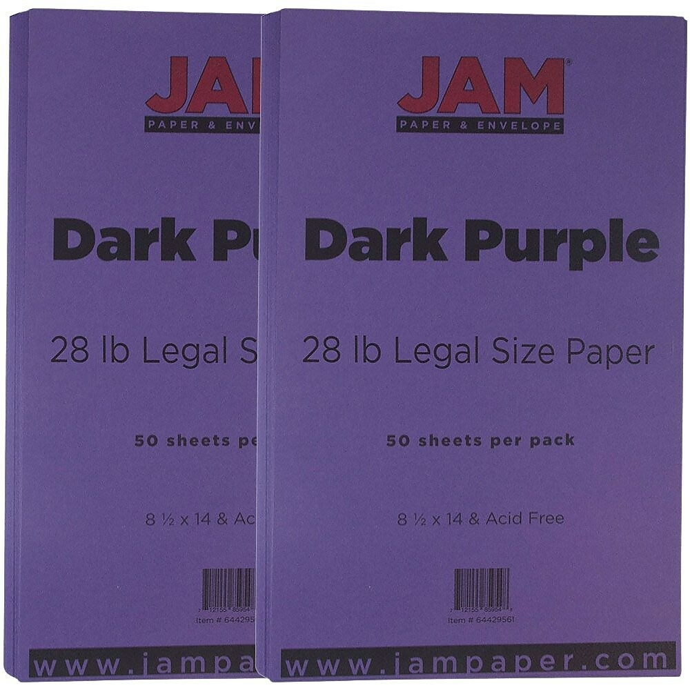 JAM Paper Matte 28lb Paper 8.5 x 11 Olive Green 50 Sheets/Pack