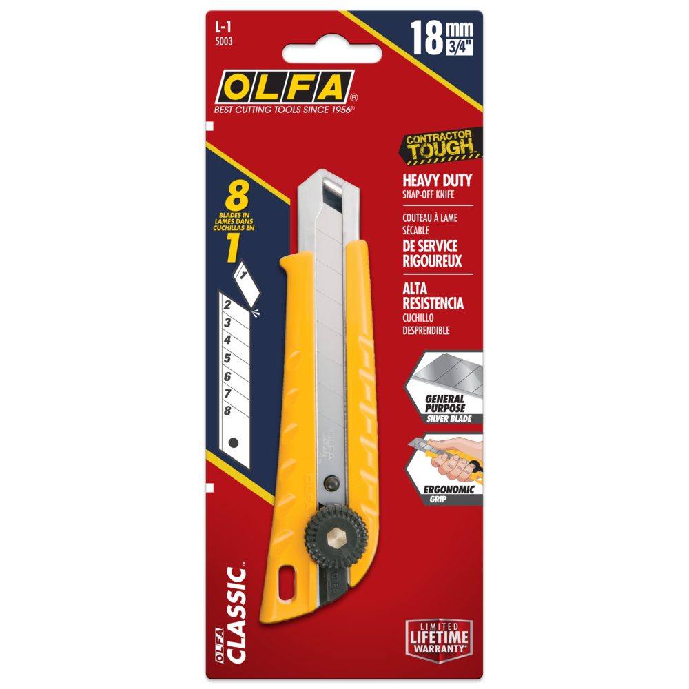 Olfa L-1 All-Purpose Heavy Duty Knife Cutter