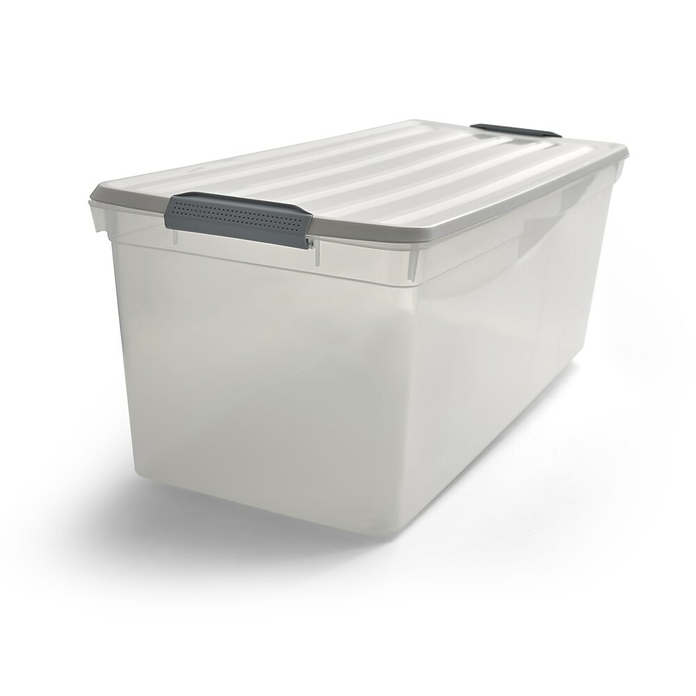  Plastic Storage Container, 100Qt Large Capacity