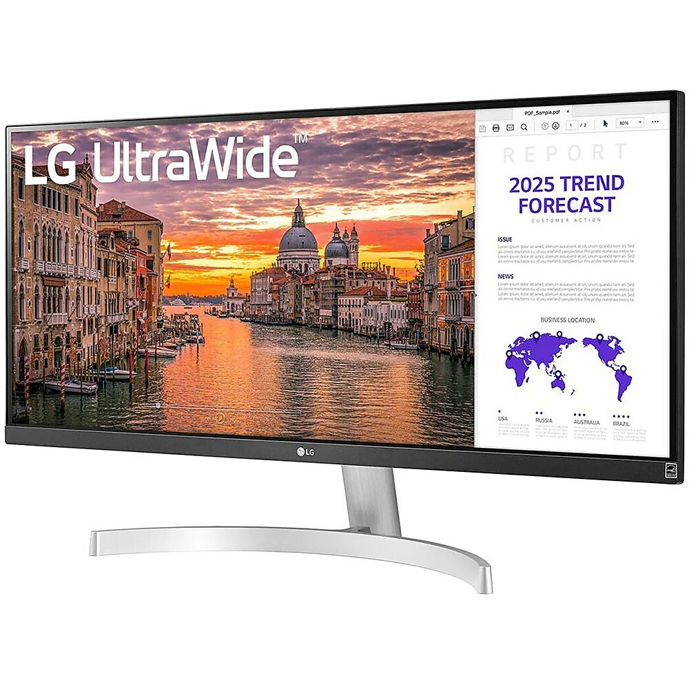  LGE29WN600  LG - Moniteur UltraWide WFHD IPS HDR10 29WN600-W de  29 po doté d'un rapport d'écran de 21:9 et de la technologie FreeSync