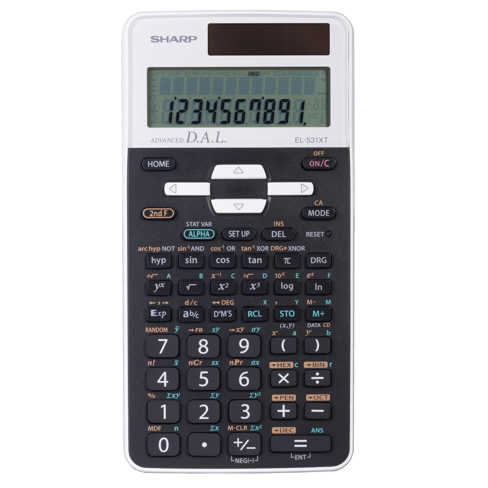 eway.ca - SHREL531XTBWH | Sharp EL531XTBWH 272 Function 10-Digit 2 