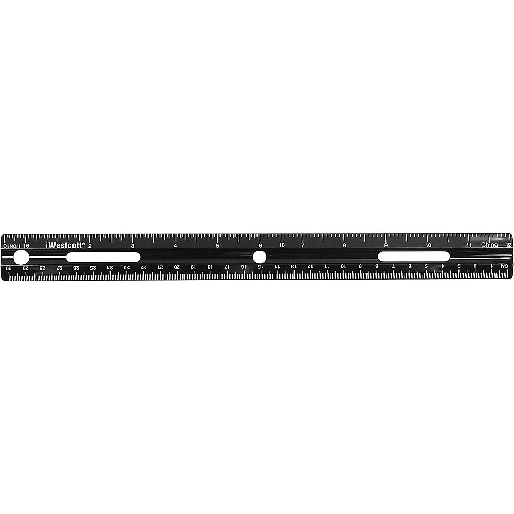 Westcott Recycled Plastic 12 Ruler With Microban Antimicrobial Protection 