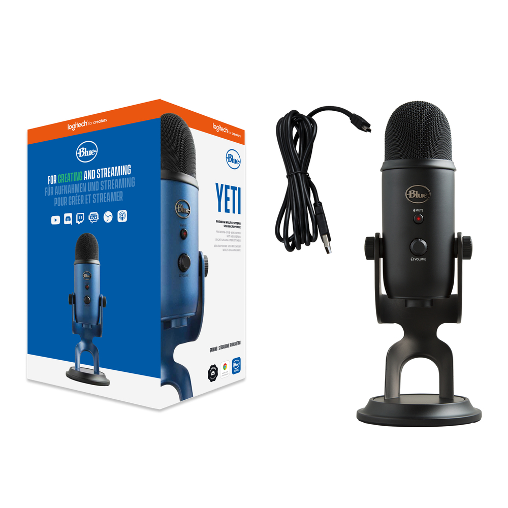 Blue Yeti USB Microphone (Slate)