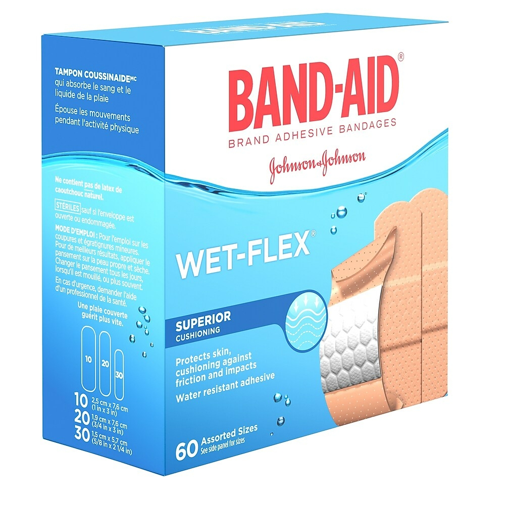New JOHNSON & JOHNSON 1115078 Band-Aid Brand Assorted Flexible