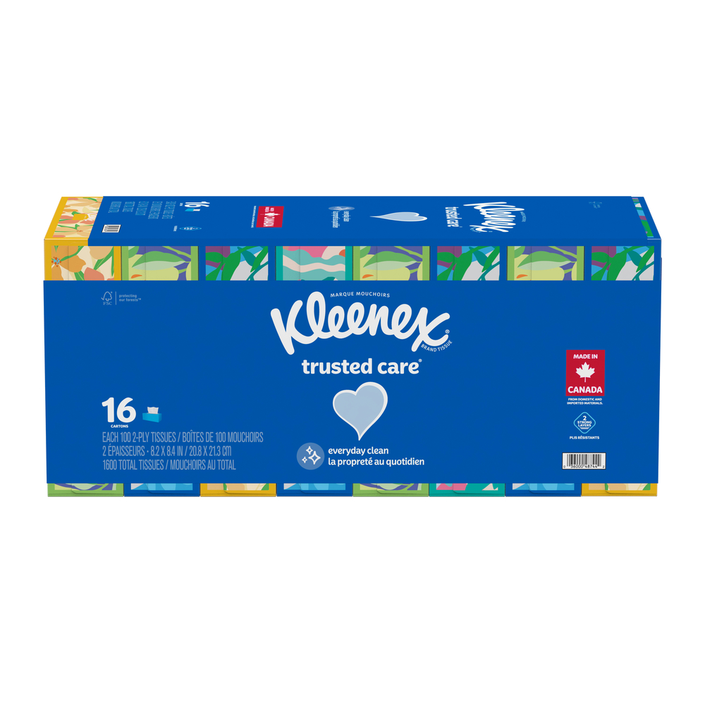  KCI48744  Kleenex - Mouchoirs - Paquet de 16