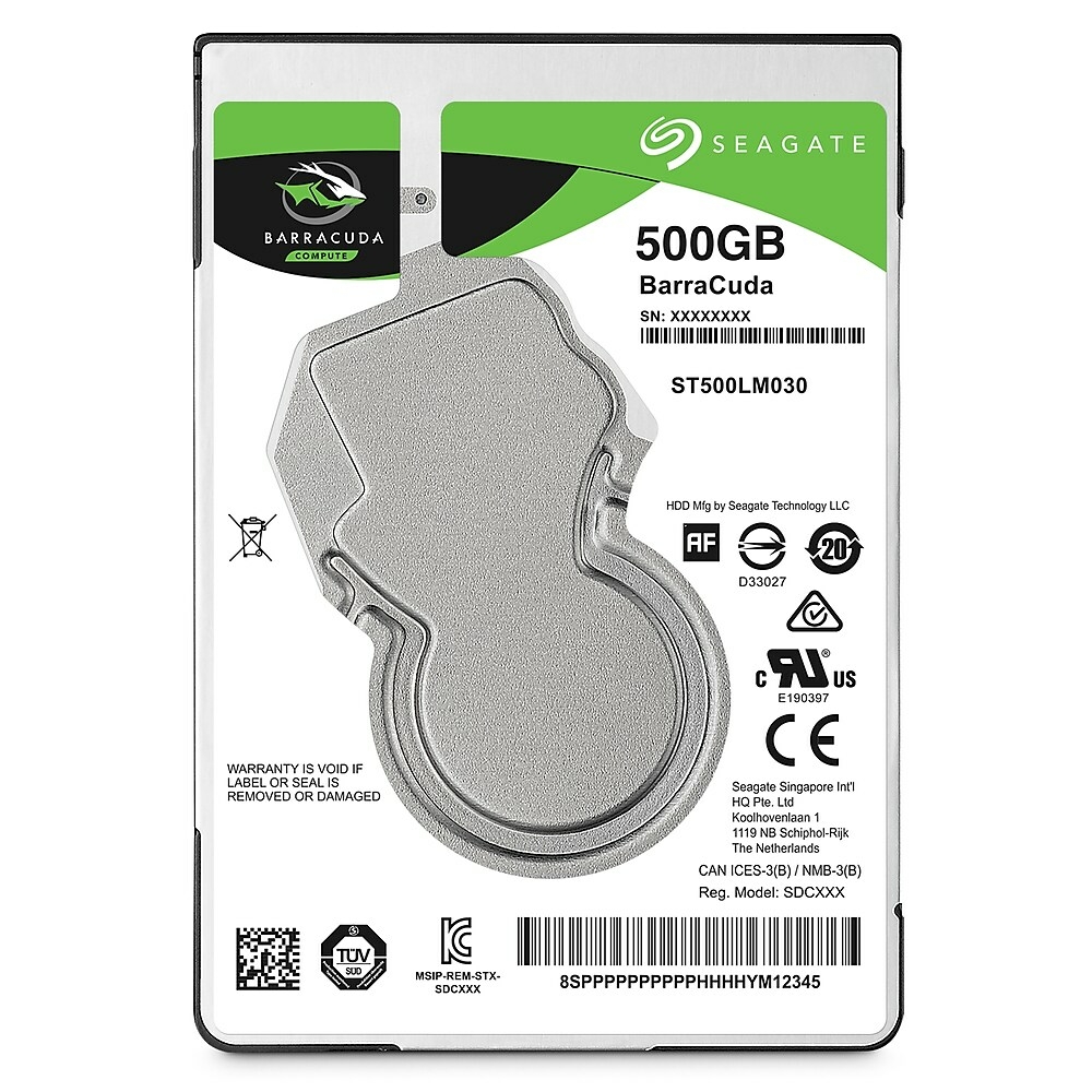 Disque dur interne SATA II 2,5'' Seagate 2 To