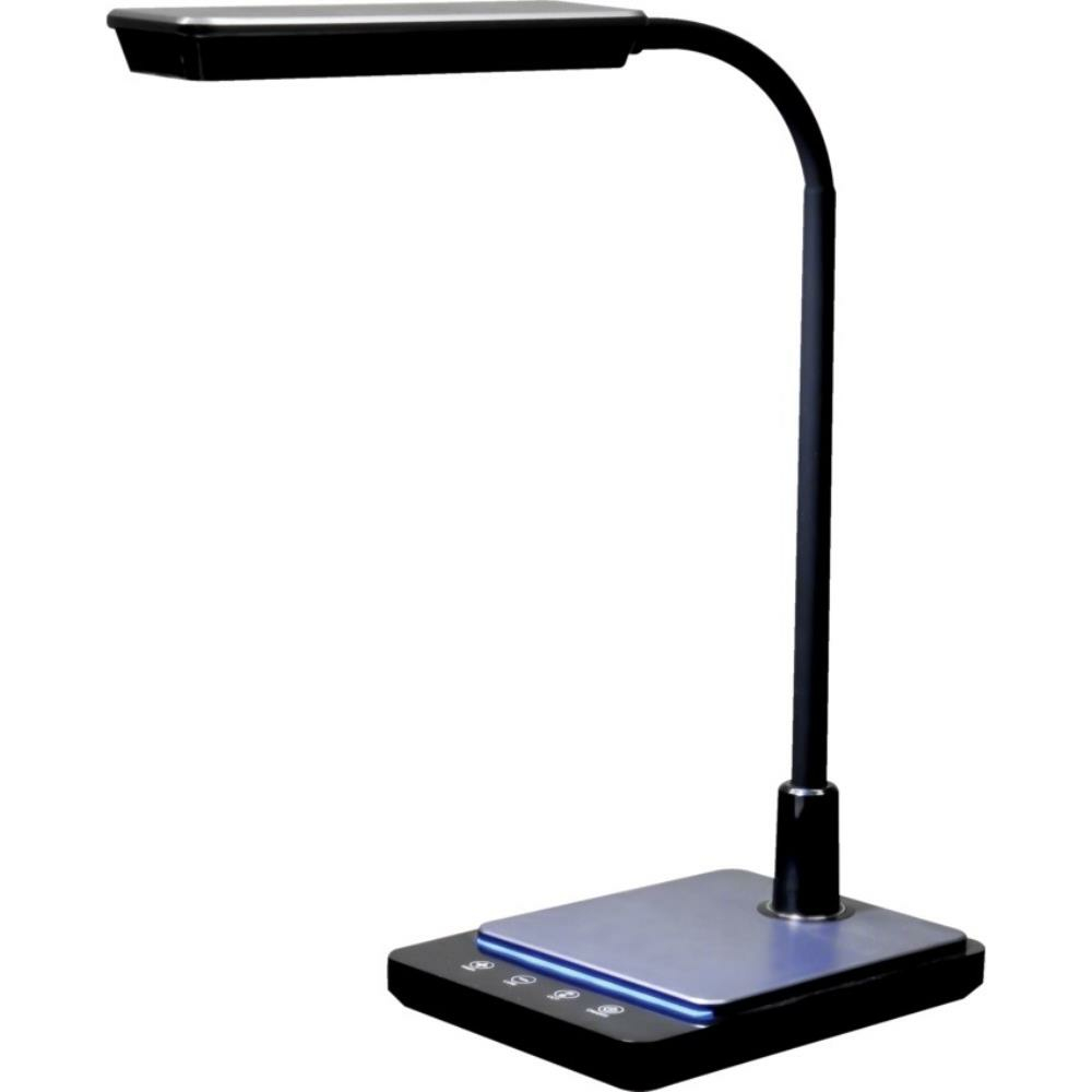  RSCRDL75UB  Lampe de bureau DEL avec chargeur USB, noir