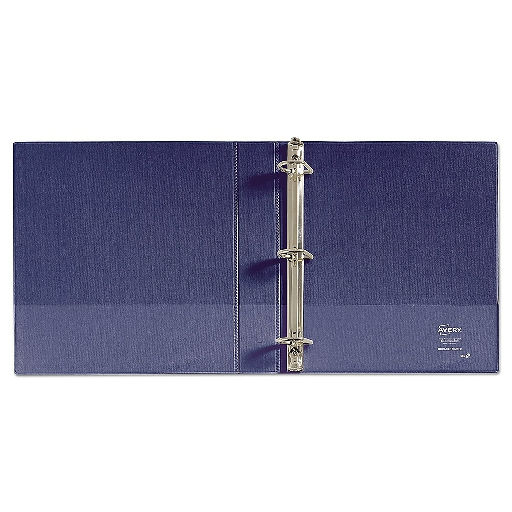 Avery Navy Blue Durable Slant Ring Binders