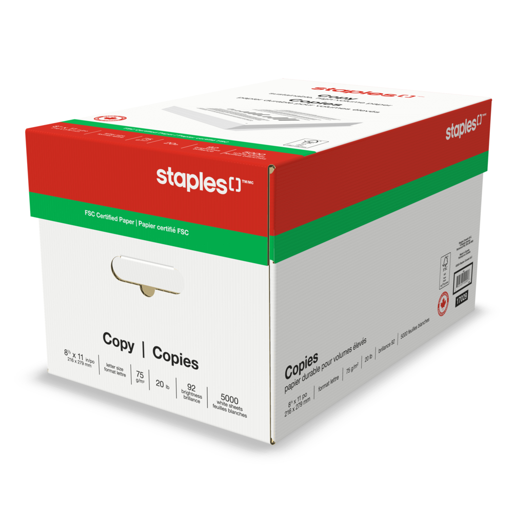 eway.ca - STP17029 | Staples FSC-Certified Copy Paper - 20 lb