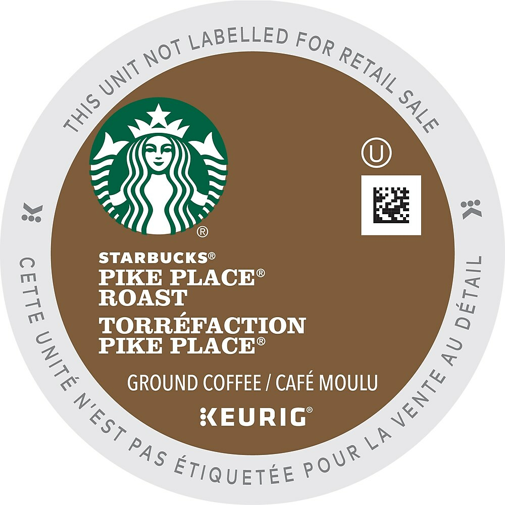 Starbucks Single Serve Coffee K Cup Pike Place Carton Of 24