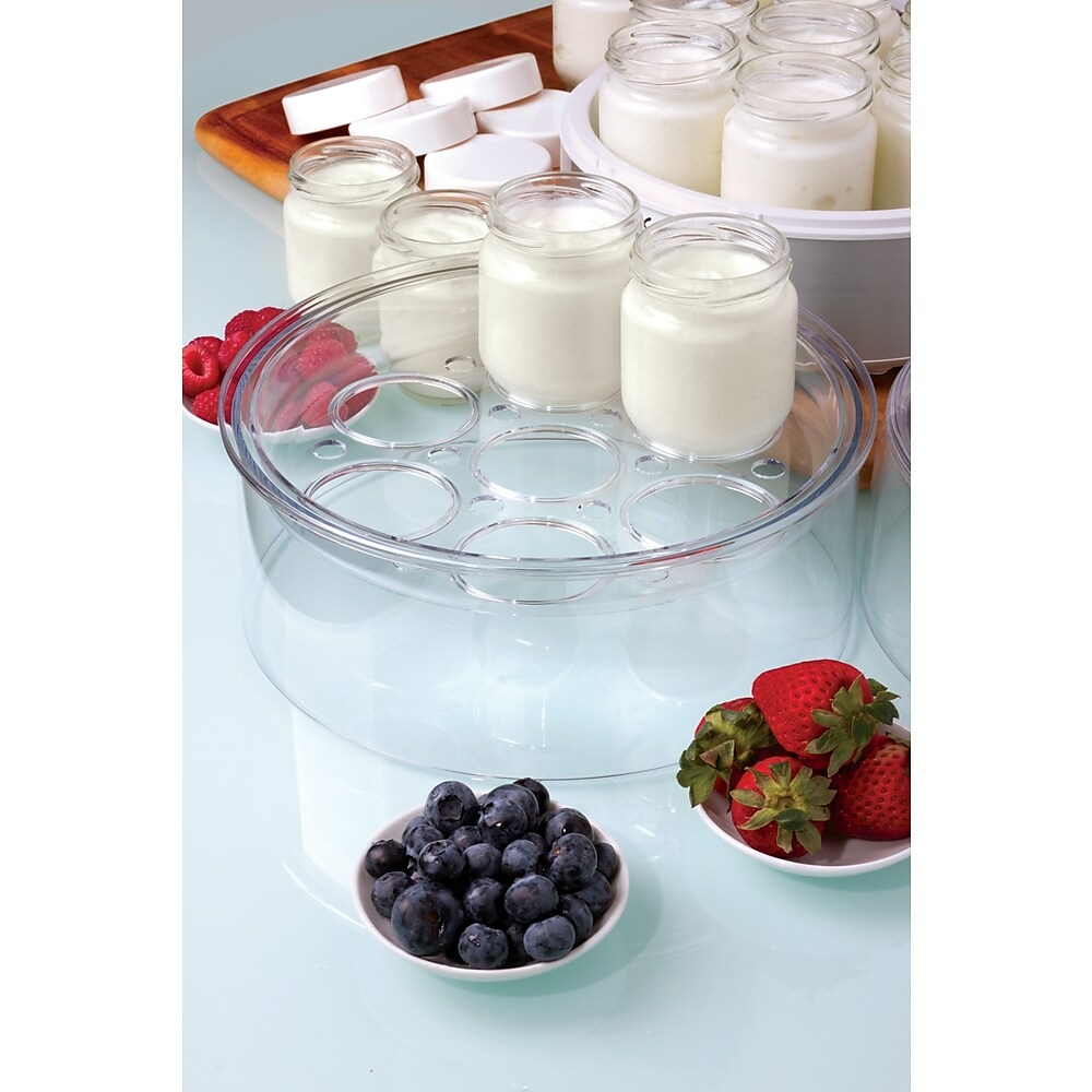 Euro Cuisine Automatic Yogurt Maker - with Extra Jars and Yogurt