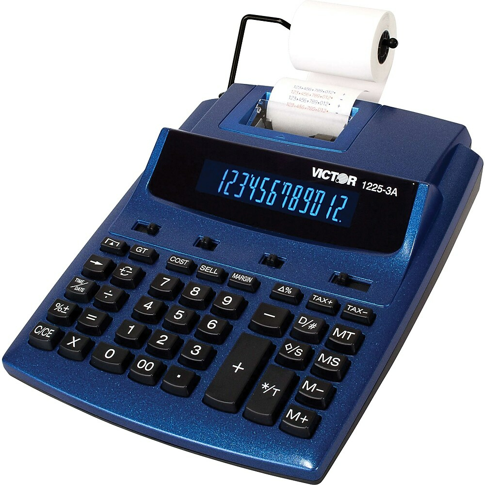  VCT15306  Victor – Calculatrice imprimante robuste à 10