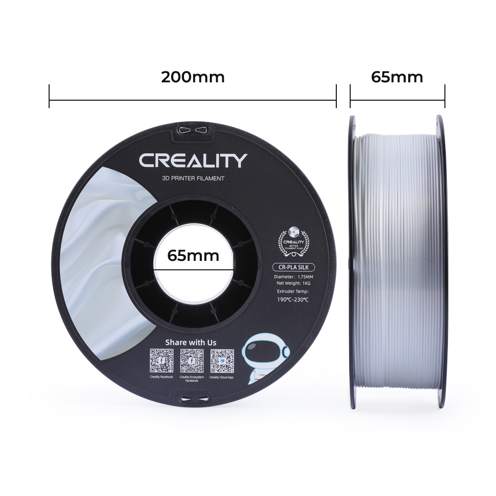 Creality 1.75mm ST-PLA 1kg white - Filament