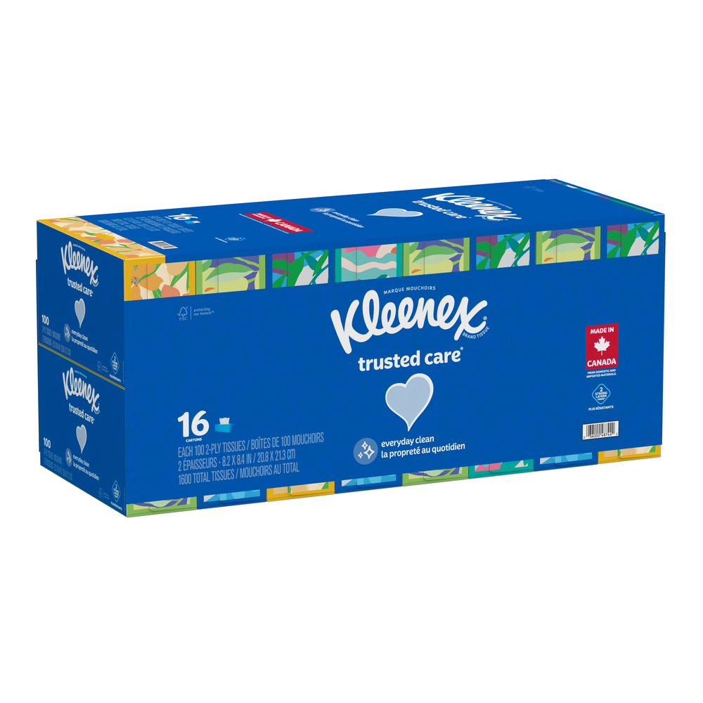  KCI48744  Kleenex - Mouchoirs - Paquet de 16