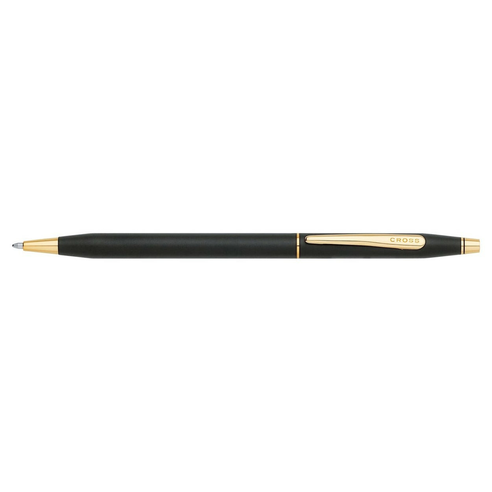  CRO2502  Cross Classic Century Stylo à bille retractable - Point  moyen - Noir classique