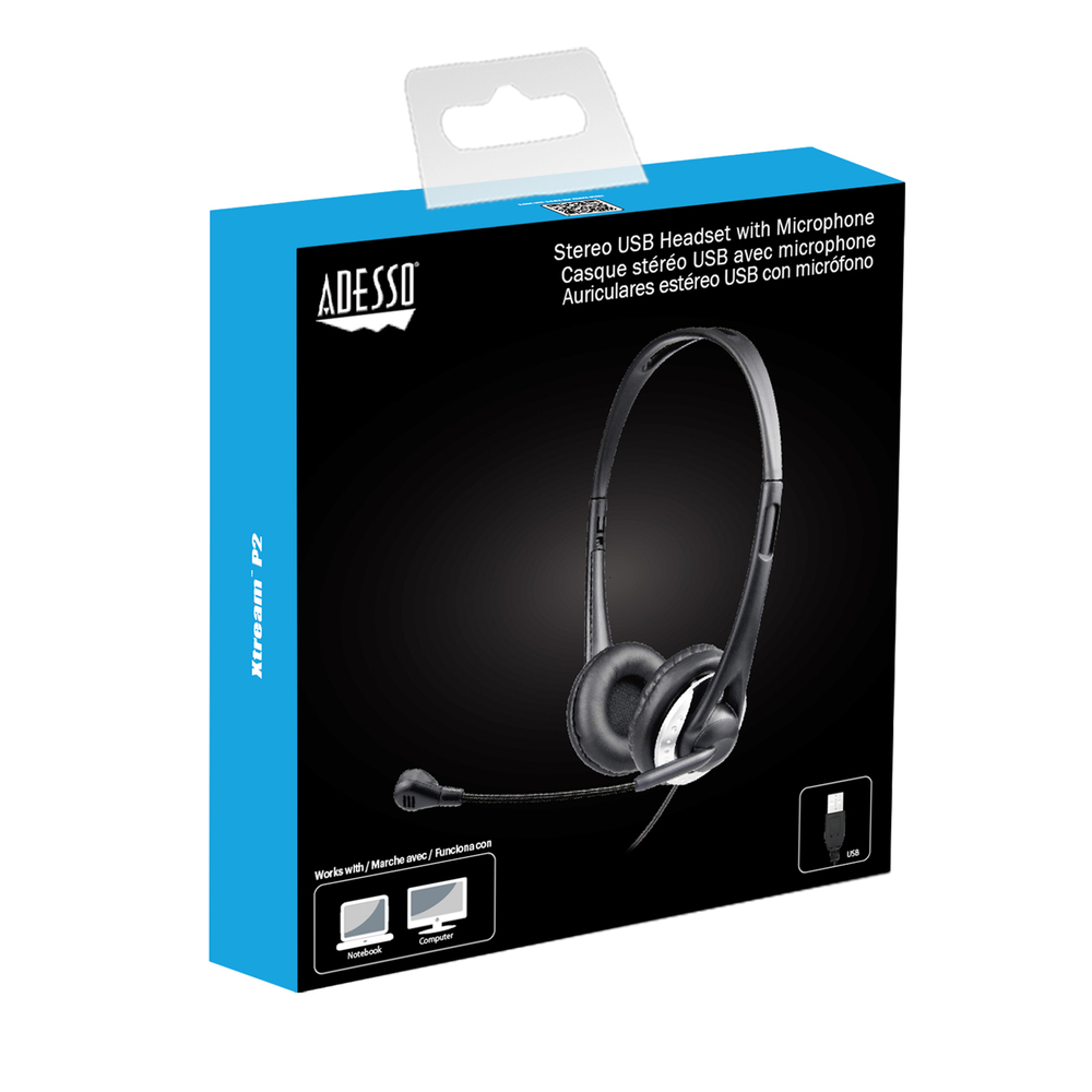 Casque Filaire USB Avec Micro