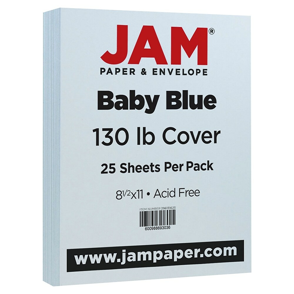  JPD296131623  JAM Paper Matte Cardstock, 8.5 x 11