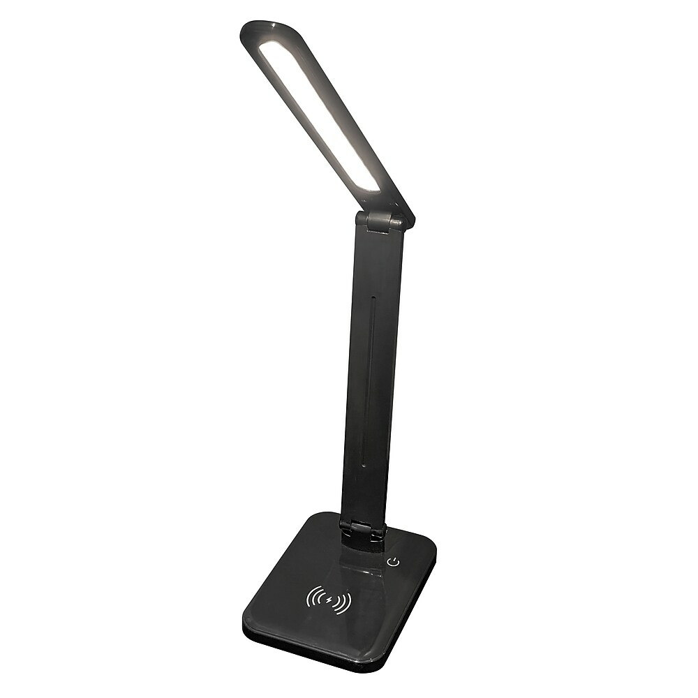  SIM101100822000  Simply - Lampe de bureau LED avec chargeur sans  fil - noir