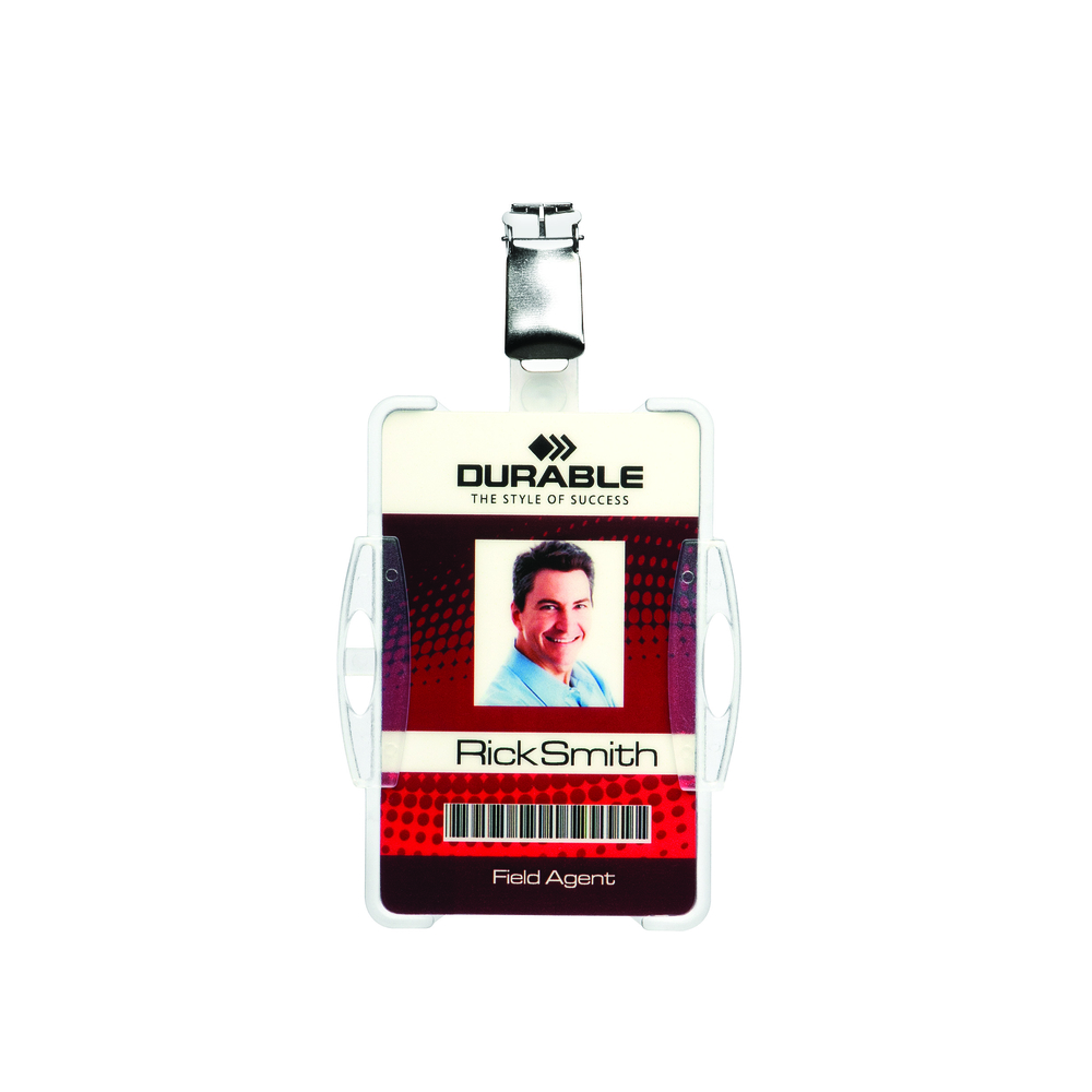 Porte-Badge Professionnel - Durable et Transparent