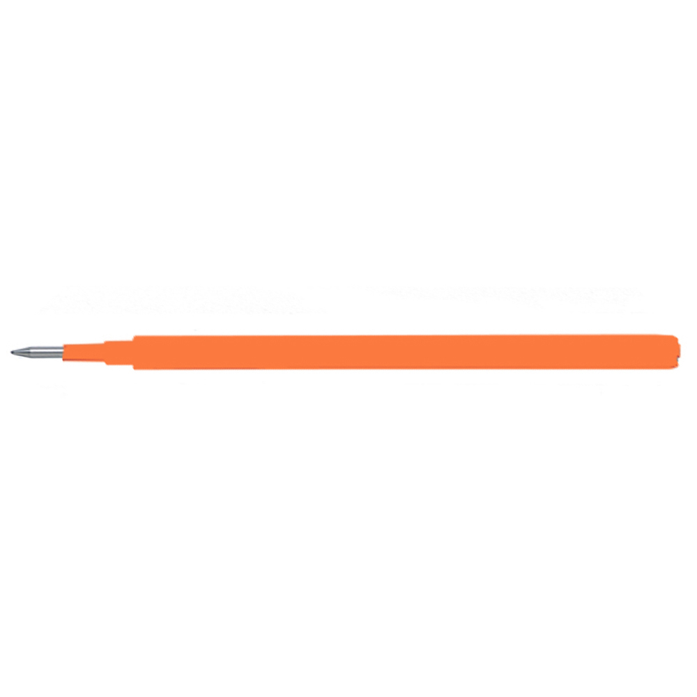  PILBLSFR7OR  Pilot Frixion Ball and Frixion Ball Clicker Pen  Refills - Erasable Gel Ink - 0.7 mm - Orange - 12 Pack