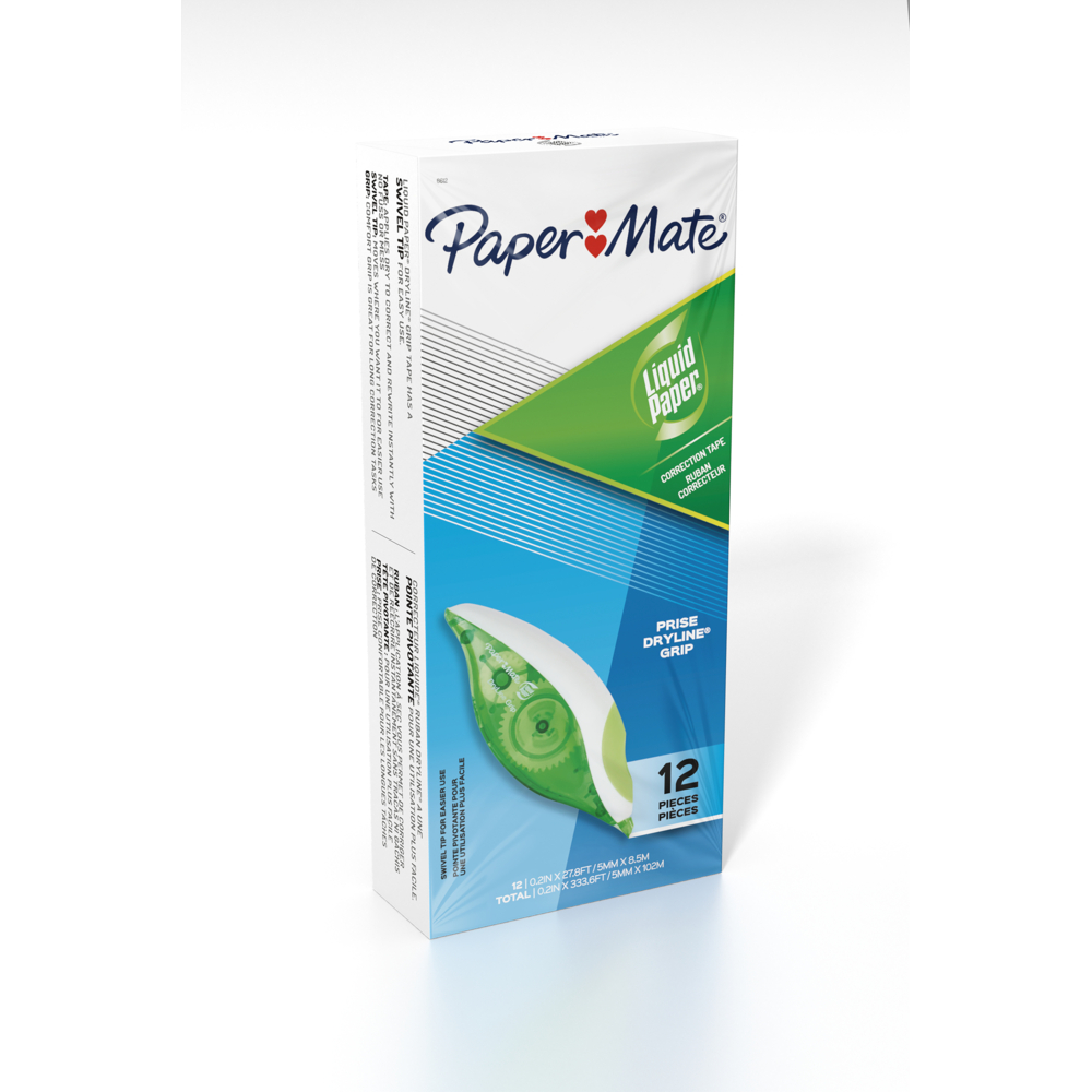 Paper Mate Liquid Paper Dryline Extra-Long Correction Tapes