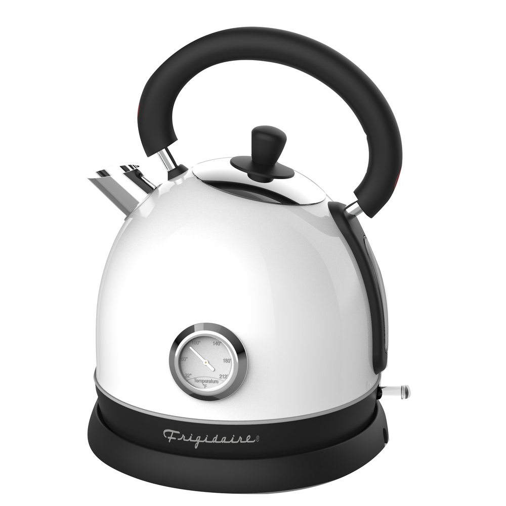 Retro Electric Kettle Stainless Steel 1.8L Tea Kettle, Hot Water