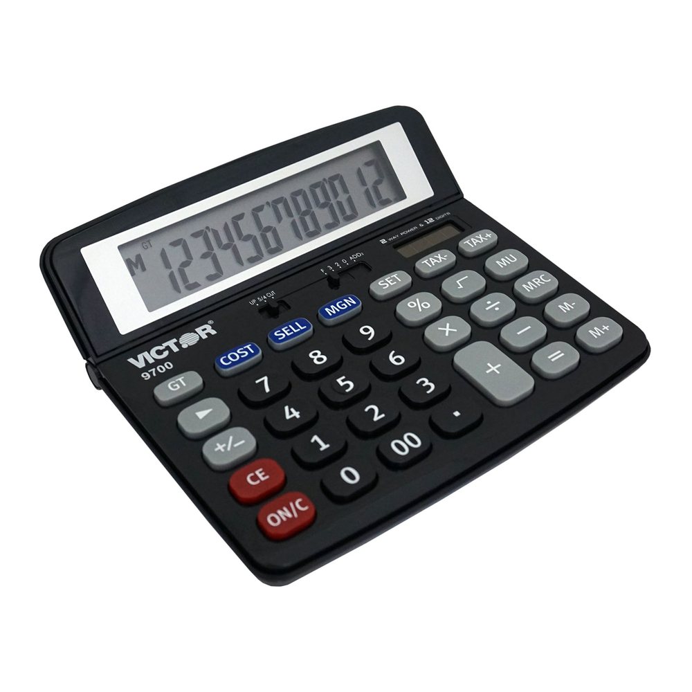  VCT9700  Victor 9700 12-Digit Desktop Business Calculator