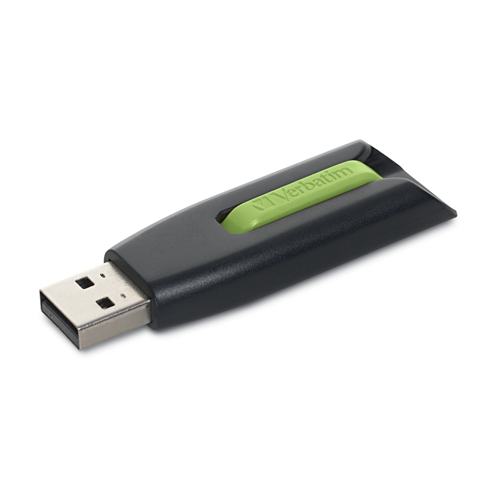  VER99127  Verbatim - Clé USB 3.2 Gen 1 Store 'n' Go V3, 32 Go,  Bleu et Vert, Paquet de 2