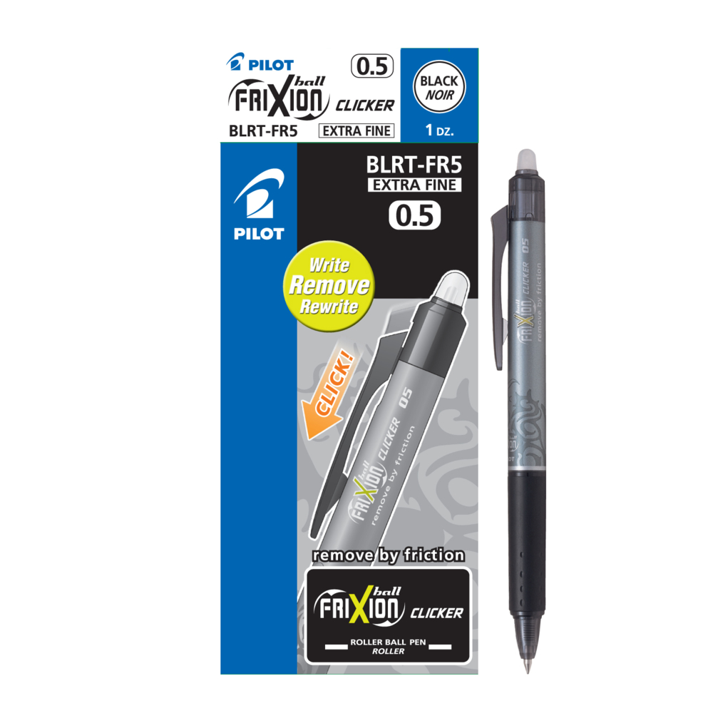 Stylo FriXion Point pointe fine 0,5mm vert Pilot - Stylo roller gel -  Creavea