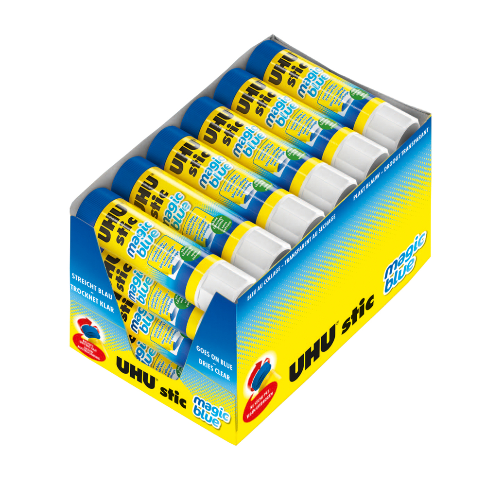 BÂTON DE COLLE UHU MAGIC BLUE 8,2 g