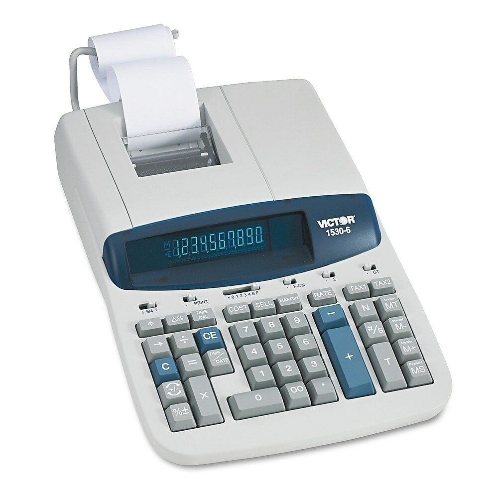  VCT15306  Victor – Calculatrice imprimante robuste à 10