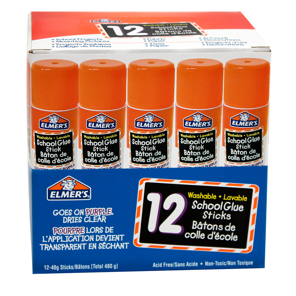 Elmer's Glue Stick, 2-Pack