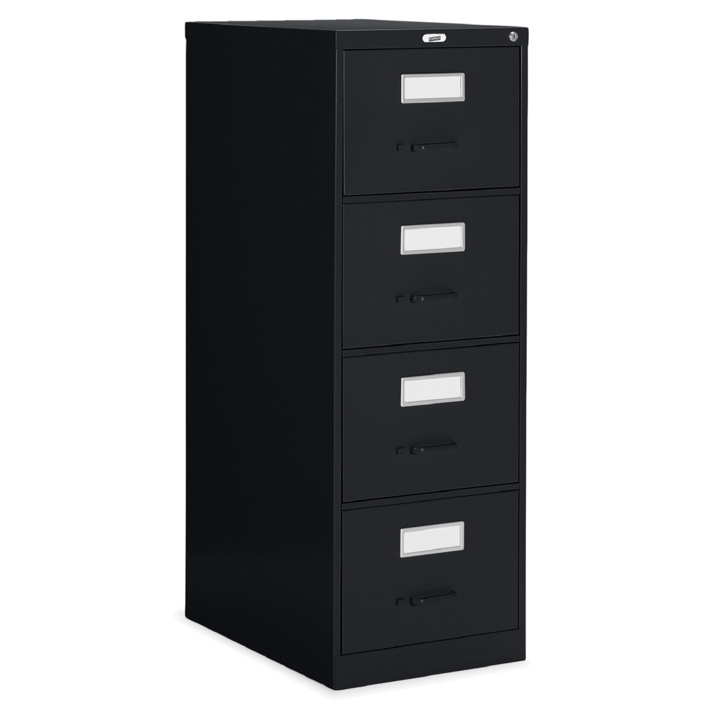  STPB26451LBLK  Staples 4-Drawer Vertical Legal File Cabinet -  Black